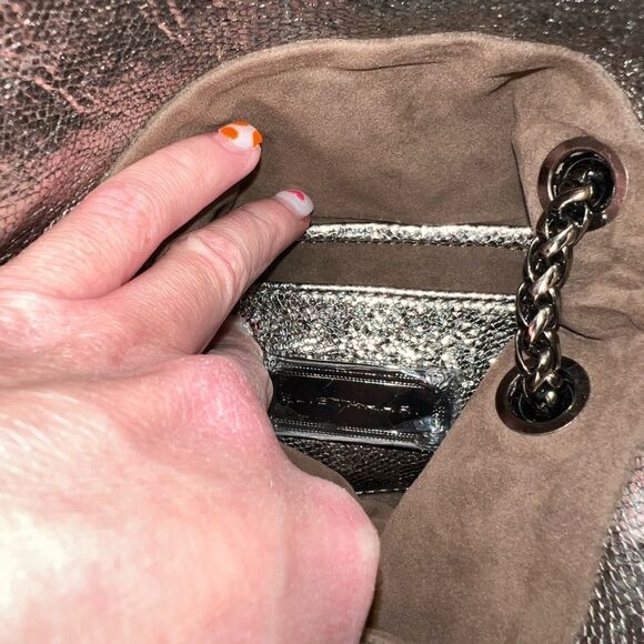 Small Silver Crossbody/shoulder Bag  - Picture 5 of 11